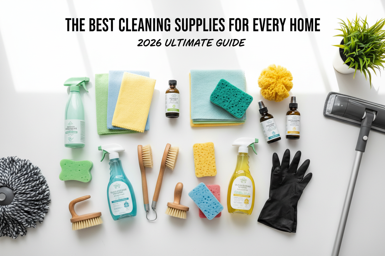 Best Cleaning Supplies for Every Home (2026 Ultimate Guide)