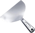 Flex All Stainless Steel Joint Knife Putty Scraper,8-Inch Professional Grade 420 stainless steel, All-Metal, Precision Ground Edge Putty Knife Tape Knife (8")