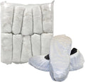 CleanPro® Disposable Polyethylene Shoe Covers (Pack of 300) (2X-Large, White)