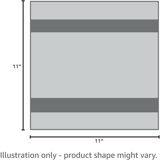 Old Fashion 100% Cotton Dishcloths - Set of 4 Mixed Colors - 2 Yellow/2 White -11" x 11"