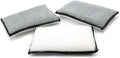 Autofiber Scrub Ninja Scrubber Sponge 3 pack White and Grey - 5"x3.5"