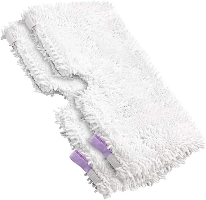 Replacement Steam Mop Pads for Shark Steam Mop Pads Compatible with S3500 Series S3501 S3601 S3550 S3901 S3801 SE450 S3801CO S3601D Steam Pocket Mop (2- Pack)