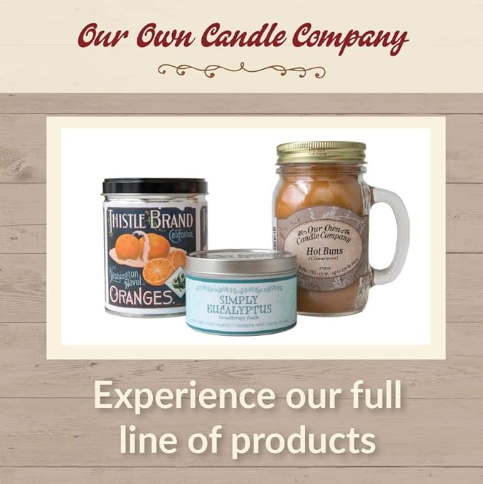 Our Own Candle Company Premium Wax Melt, Black Raspberry Vanilla, 6 Cubes, 2.4 oz (4 Pack)