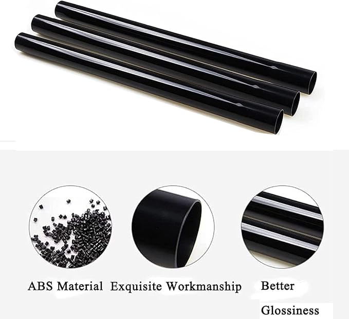 Vacuum Extension Wand 1 1/4" for Shop Vac Accessories 1.25" 32mm Extension Pipe Vacuum Tubes 14.7" Long 3pcs