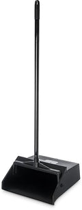 Carlisle FoodService Products 36141003 Duo-Pan Upright Lobby Pan, 30" Handle, Black (Pack of 6)