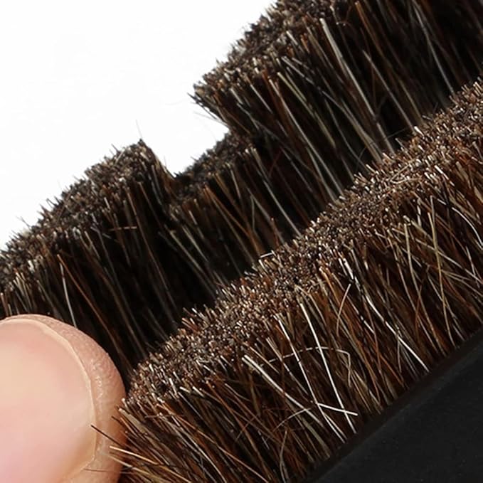GIB Hardwood Floor Brush 32mm 1 1/4 inch 360 Degrees Swivel Head 12in Wide Multi Surface Vacuum Attachment