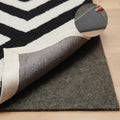 GORILLA GRIP Felt and Natural Rubber Stay in Place Slip Resistant Rug Pad, 1/8in Thick, 6x9 FT Protective Padding Under Area Rugs, Cushioned Gripper Pads, Carpet Runners, Hardwood Floors Protection