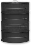 AC Infinity Herb Drying Rack, 4-Layer Hanging Mesh Net for Plants, Seeds, and Buds, 24" Diameter Fit in Grow Tents Closets Hydroponics