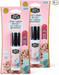 2-Pack: Superior Toilet Spray for Women with Instant Odor Elimination, Powdery Rose Fragrance, Odor Eliminator Bathroom Spray, Travel Size, Long-Lasting, Eco-Friendly, 1.35 Oz. - INSTANT FRESH AIR