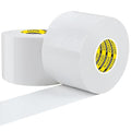 2Pack Duct Tape Heavy Duty Single Sided, Strong Adhesive High Strength, Waterproof Mesh Tape for Indoor Outdoor Repairing Sealing Bonding, Easy Use Hand Tearable, 2.36 Inch x 66 Feet, White