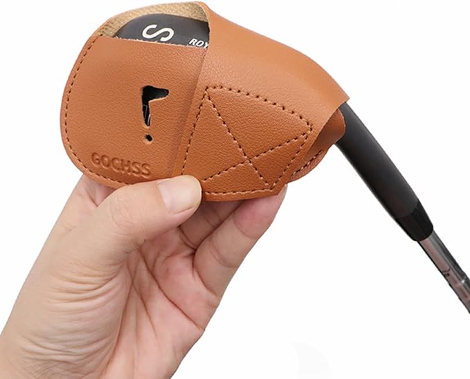 I Golf Iron Headcovers 10pcs PU Fit Both Right-Handed Clubs Golf Club Protector for Titleist Callaway Ping Taylormade Fit More Brands Golf Iron.