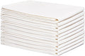 Organic Cotton Flour Sack Kitchen Towels - 10 Pack, Off-White Organic Cotton Tea Towels - Extra Large Flour Sack Cotton Dish Towels- Lint-Free Unbleached Kitchen Towels - 27"x27" (Off-White - 10 Pack)