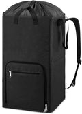 Laundry Backpack Bag, Bukere Extra Large 2 in 1 Laundry Hamper Basket for College Students Dorm Essentials, Adjustable Shoulder Straps, Freestanding Laundry Bag for Apartment, Laundromat, Travel