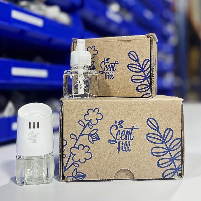 Scent Fill 100% Natural Orange Blossom Plug in Air Freshener, Scented Oil Refills, 3 Refills
