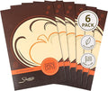 Pumpkin Spice Latte Scented Sachets Pack of 6, Fall & Winter - Long-Lasting Scented Bags, Home Fragrance, Air Freshener & Deodorizer for Closet, Room, Drawer, or Cars, Made in USA