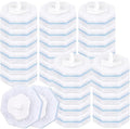 80 Pcs Toilet Wand Refills, Disposable Toilet Brush,Disposable Toilet Bowl Brush Replacement Heads,for Bathroom Cleaning,Clean Toilets,bathtubs,mop Pools, wash basins