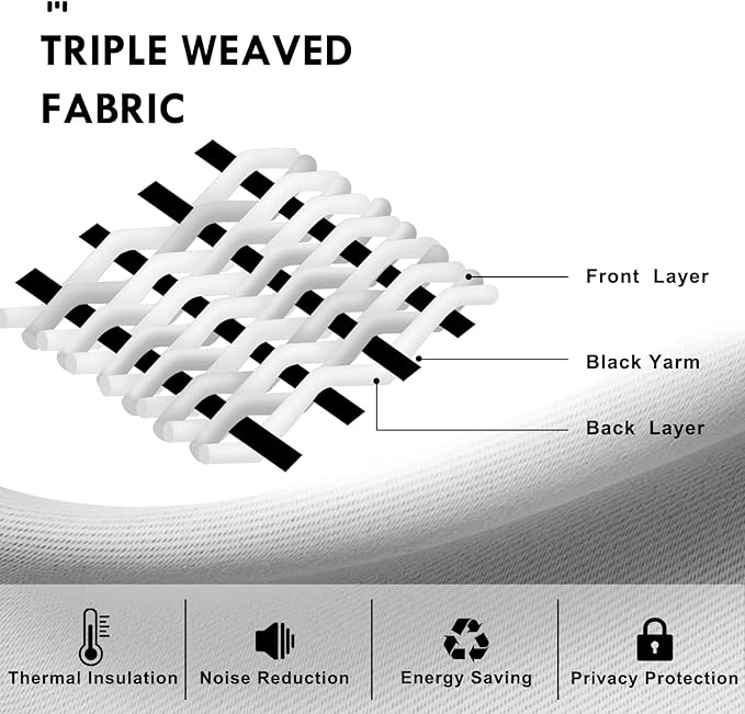 DWCN Navy Blue Blackout Curtains for Living Room 84 Inch Length 2 Panels Set Window Drapes Thermal Insulated Room Darkening Rod Pocket Curtains for Kids Boys Room (W38 x L84 Inch, Navy Blue)