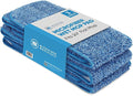 Microfiber Wholesale 24 inch Microfiber Mop Pads - Machine Washable, Reusable, Refills & Replacement Wet Mop Heads Compatible with Any Microfiber Flat Mop System (3 Pack)