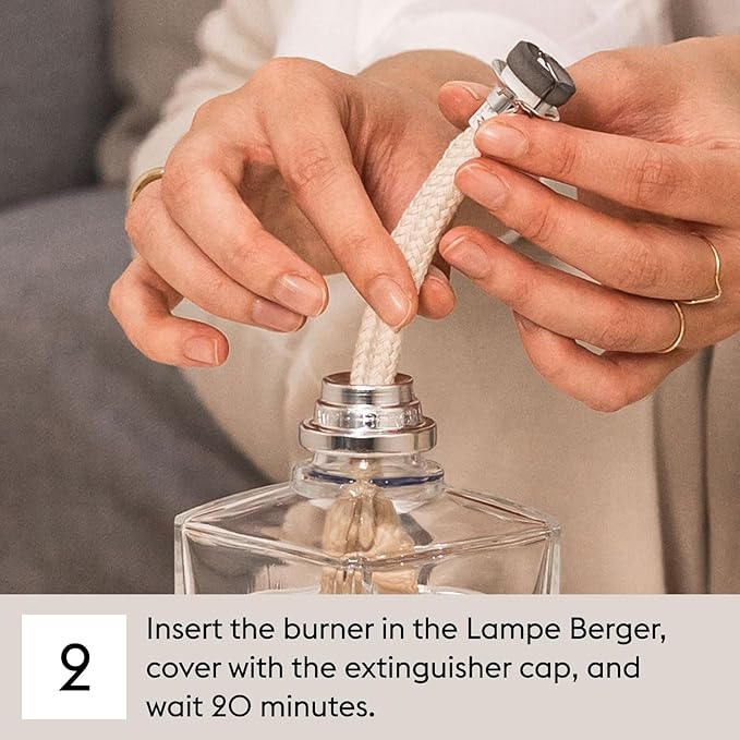 MAISON BERGER | Lampe Berger Refill Home Fragrance | Amber Powder | Home scents | 33.8 Fluid Ounce - 1L