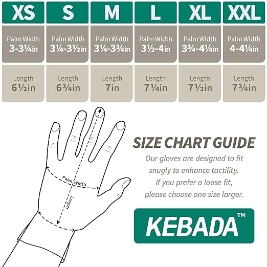 Kebada W1 Work Gloves for Men and Women,12 Pairs Touchscreen Working Gloves with Grip, PU Coating on Palm & Fingers,Gray XXL