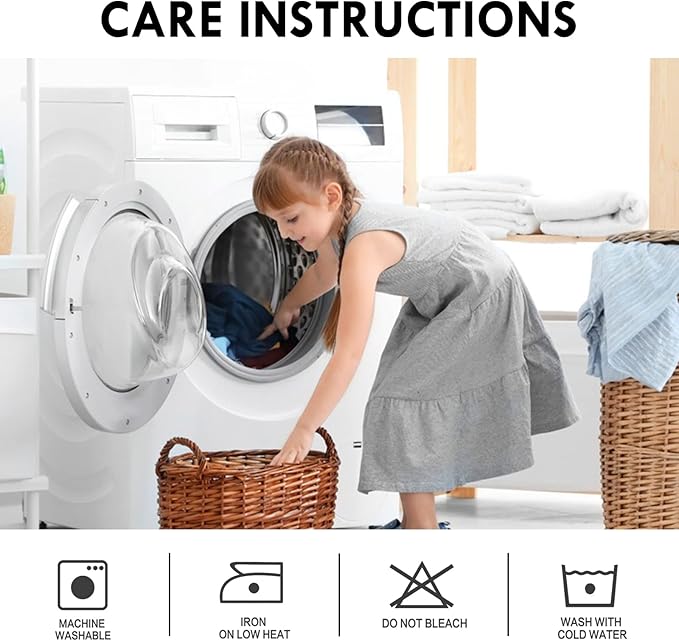 DWCN Navy Room Darkening Blackout Curtains - Thermal Insulated Privacy Energy Saving Window Curtain Drapes 42 x 45 inch Length, Set of 2 Bedroom Living Room Curtains