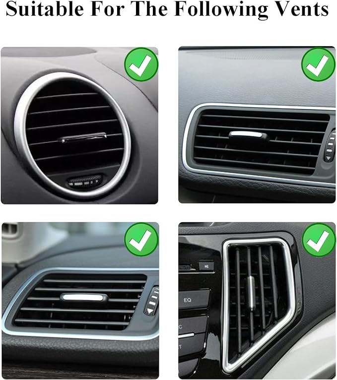6pcs Flowers Car Air Freshener Vent Clips,Blue White Pink Daisy Flowers Air Vent Clip Car Accessories for Women,3cm/2.7cm Refillable Daisy Decor Diffuser