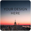 100 Custom Vinyl Stickers - Upload Your own Image, Text, Design, Logo - Personalized Logo Labels for Handmade, Packaging, Bottle, Jars, Candle, Brand Stickers (City, 3x3 Square)
