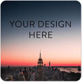 100 Custom Vinyl Stickers - Upload Your own Image, Text, Design, Logo - Personalized Logo Labels for Handmade, Packaging, Bottle, Jars, Candle, Brand Stickers (City, 1.5x1.5 Square)