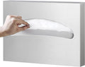 Toilet Seat Cover Dispenser Wall Mounted SUS 304 Stainless Steel Brushed