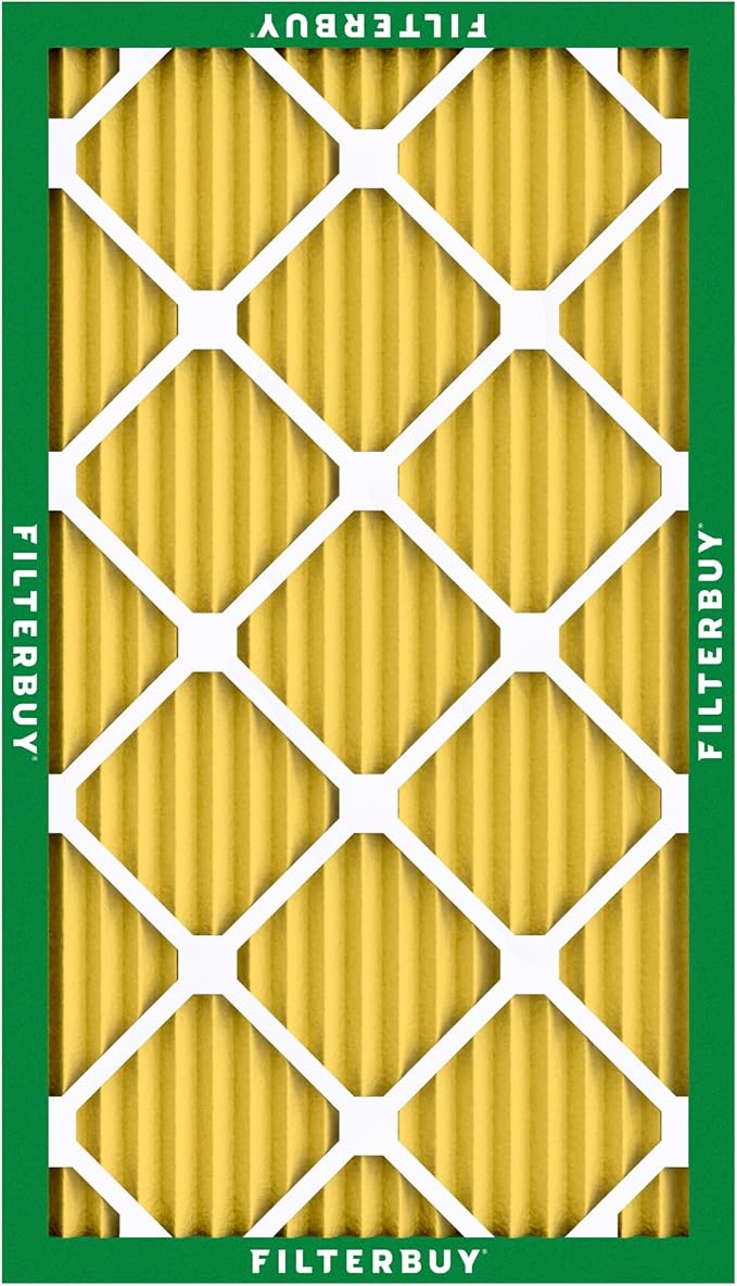 Filterbuy 12x36x1 Air Filter MERV 11 (MPR 1200) Allergen Defense Replacement (4-Pack), Electrostatic Pleated HVAC AC Furnace Filters, Made in USA (Actual Size: 11.88 x 35.88 x 0.75)