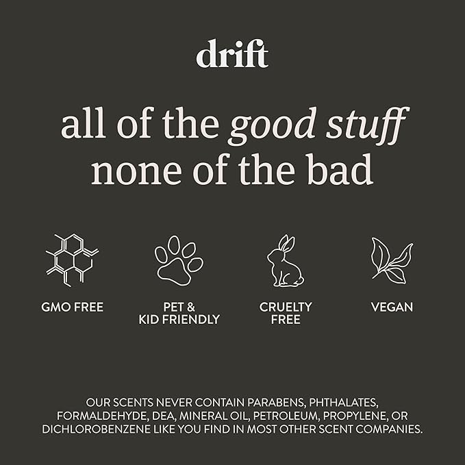 Drift Car Air Freshener - Stone Air Freshener - Car Odor Eliminator - Great Wave Scent Starter Kit