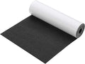 PATIKIL 70x6.2 Inch Linen Repair Tape, Repair Fabric Patch Self Adhesive Couch Patch Line Repair Patch for Furniture Sofa Car Seats Office Chairs, Black