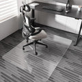 Chair Mat for Carpet, 36" x 48" Desk Chair Mat for Carpeted Floors, Non-Slip Office Vinyl Mat for Carpet with Studded, Easy Glide Heavy Duty Floor Protector Mat for Home Office, Clear
