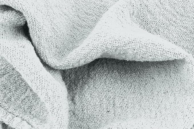 Avalon Towels Cotton Shop Rags – (Pack of 150) Size 12x14 Inches Cleaning Rags – Absorbent Shop Towels and Multipurpose Cleaning Towels for Automobiles, Industries, Garage and Homes