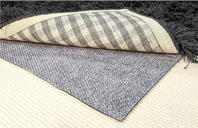 Hold-a-Rug Plush 10' x 14' Nonskid, Nonslip Rug Pad, Reversible Gripper, ¼ Thick, Safe for All Floors and Carpet, Keep Area Rugs Secure