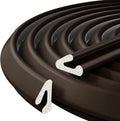 V-Shaped Weather Stripping Door Seal, 33FT Draft Stopper for Doors/Windows, Gaps, Dustproof, Soundproof & Thermal Insulating, Noise-Reducing, Light-Blocking Door Gap Filler