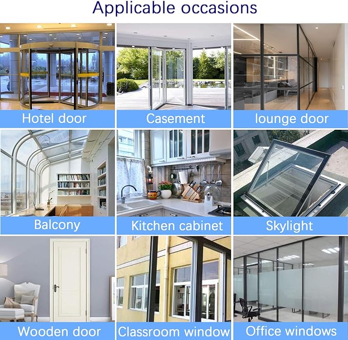 TAROSE Weather Stripping, Silicone Door Seal Strip Door, Window, Transparent 16 Feet Long (Width 35mm)