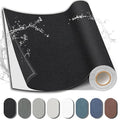 Fabric Repair Patch, 35X79 Inch Fabric Large Repair Tape, Self-Adhesive Patches for Furniture, Sofa, Car Interior, Shoes, Hand Bag, Clothing (Black, 35X79 Inch)