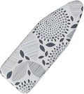 Ironing Board Cover with Two 5MM Thick Feltpads,15"x48"Heat Resistant Replacement Ironing Board Cover and Pad,Fits Standard Ironing Boards,Durability and Easy to Install