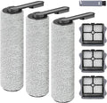 Roller Brush and Filters Replacement Compatible with Tineco Floor ONE S5/Floor One S5 Pro Cordless Vacuum Cleaner,(Not for Other S5 Series Models)3 Brushes Roller,3Filters
