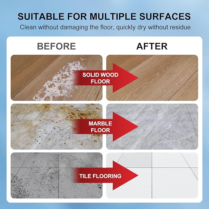 10 Bottles Compatible with Tineco Cleaning Solution Pet 500ml Per Bottle Lavender Scents Floor Cleaner Compatible with All Robot Vacuums with Mopping and Cordless Wet/Dry Vacuum (Lavender)
