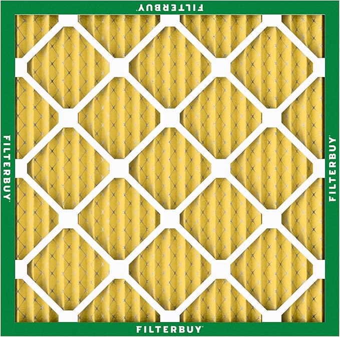 Filterbuy 12x12x1 Air Filter MERV 11 (MPR 1200) Allergen Defense Replacement (4-Pack), Electrostatic Pleated HVAC AC Furnace Filters, Made in USA (Actual Size: 11.75 x 11.75 x 0.75)