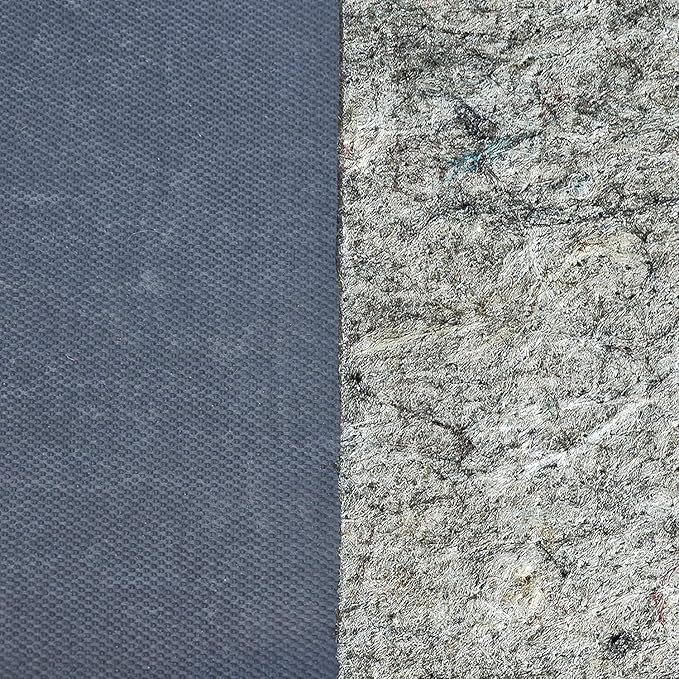RUGPADUSA - Dual Surface - 7'10" x 10'10" - 1/4" Thick - Felt + Rubber - Non-Slip Backing Rug Pad - Safe for All Floors