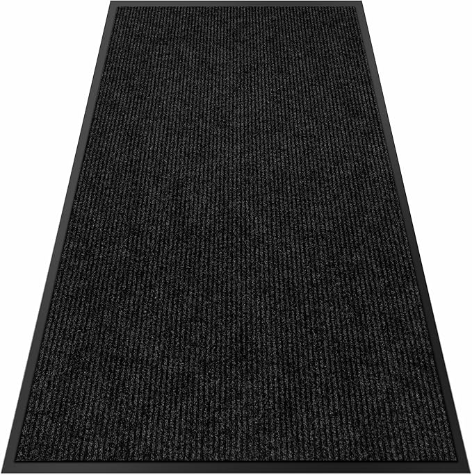 3′ x 4′ Front Door Mat Indoor Outdoor Entrance, Commercial Floor Mat Heavy Duty Dirt Trapper Entryway Doormat, Custom Size Non Slip Rubber Backing Welcome mat, Door Mat for High Traffic Area